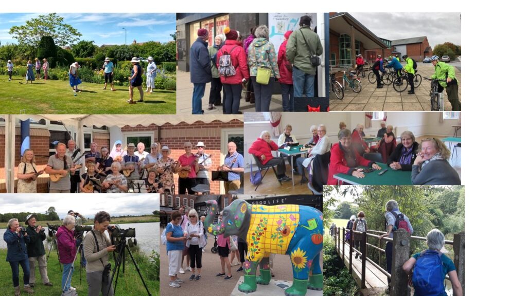 Some group activities.