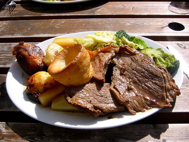 Sunday lunch on a plate